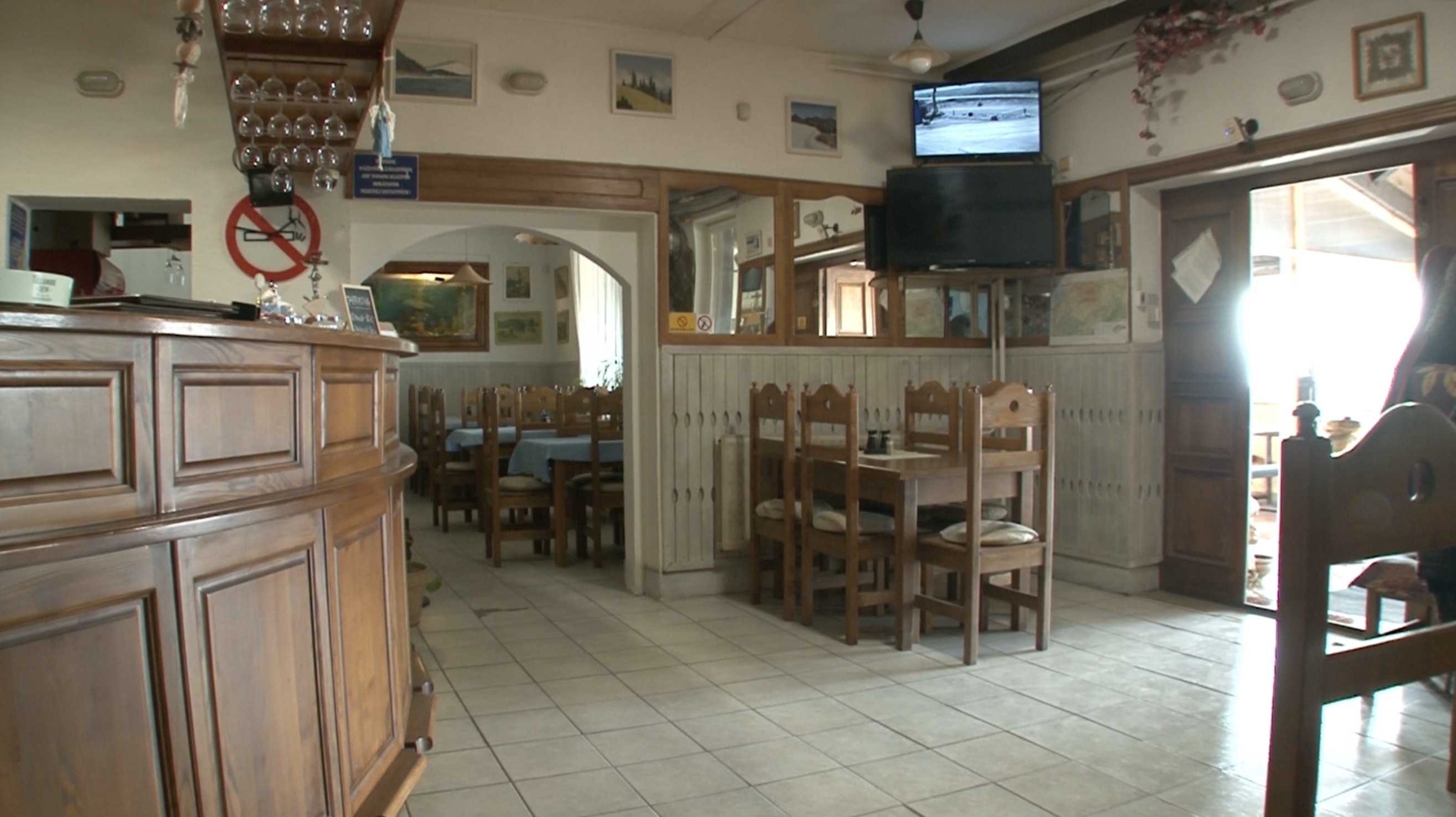 Interiér reštaurácie